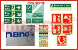 Photoluminescence Fire Safety Signs